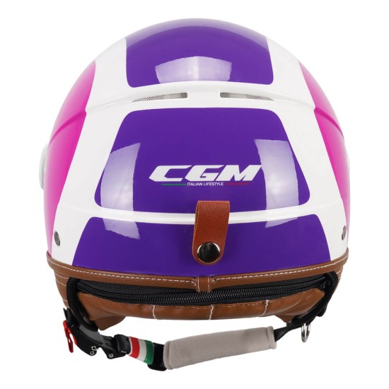 Κράνος jet CGM 191 Pix Sprint μωβ ( κοντη ζελατινα)