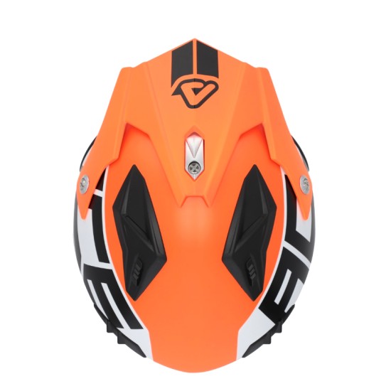 Κράνος Acerbis Aria 22.06 μαύρο-fluo πορτοκαλί