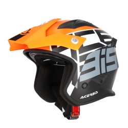 Κράνος Acerbis Aria 22.06 μαύρο-fluo πορτοκαλί