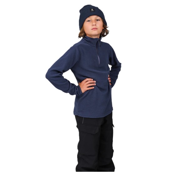 Παιδική Fleece μπλούζα Brunotti Tenny μπλε Παιδική Fleece μπλούζα Brunotti Tenny μπλε