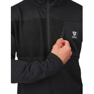 Ισοθερμική μπλούζα fleece Brunotti Mattish μαύρη (2ου επιπέδου)