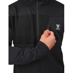 Ισοθερμική μπλούζα fleece Brunotti Mattish μαύρη (2ου επιπέδου)