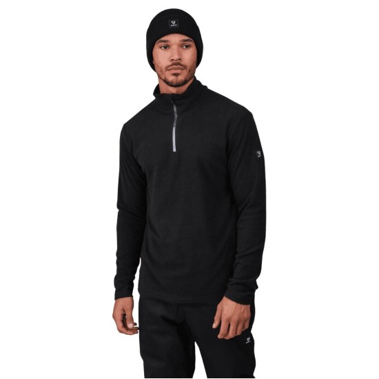 Ισοθερμική μπλούζα fleece Brunotti Tenno μαύρη (2ου επιπέδου) Ισοθερμική μπλούζα fleece Brunotti Tenno μαύρη (2ου επιπέδου)