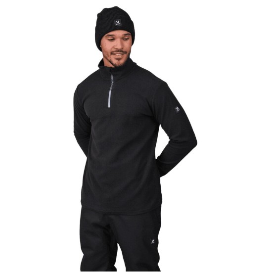 Ισοθερμική μπλούζα fleece Brunotti Tenno μαύρη (2ου επιπέδου) Ισοθερμική μπλούζα fleece Brunotti Tenno μαύρη (2ου επιπέδου)