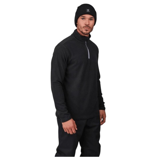Ισοθερμική μπλούζα fleece Brunotti Tenno μαύρη (2ου επιπέδου) Ισοθερμική μπλούζα fleece Brunotti Tenno μαύρη (2ου επιπέδου)