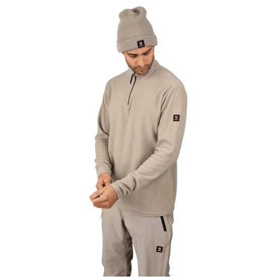 Ισοθερμική μπλούζα fleece Brunotti Tenno μπεζ (2ου επιπέδου)