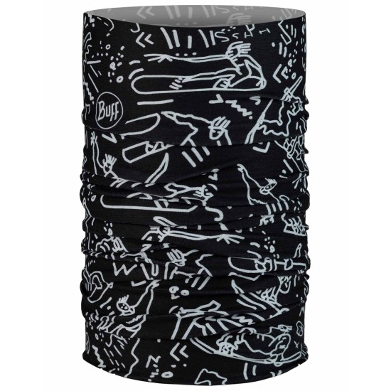 Buff Original EcoStretch Tivat Black (μαντήλι λαιμού) Buff Original EcoStretch Tivat Black (μαντήλι λαιμού)