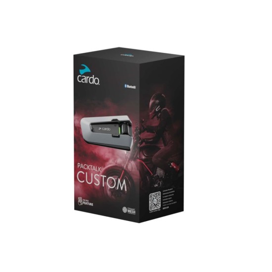 Ενδοεπικοινωνία Cardo Packtalk Custom (1 συσκευή) Ενδοεπικοινωνία Cardo Packtalk Custom (1 συσκευή)