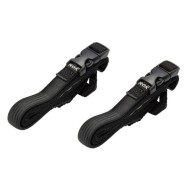 Ελαστικοί ιμάντες ρυθμιζόμενοι ROKStraps 31-106 εκ. μαύροι (σετ των 2) 15 χιλ. πλάτος