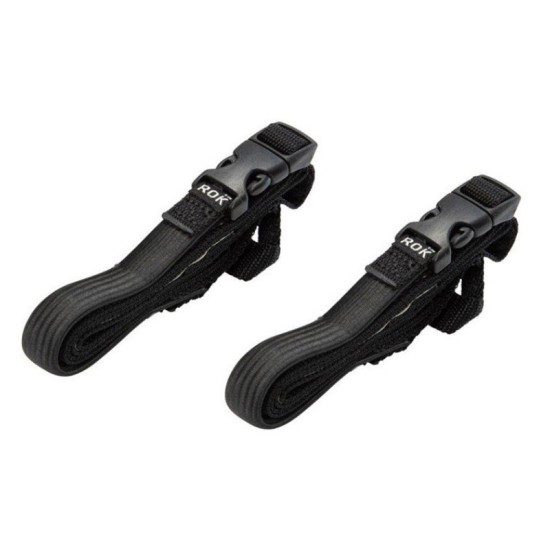 Ελαστικοί ιμάντες ρυθμιζόμενοι ROKStraps 31-106 εκ. μαύροι (σετ των 2) 15 χιλ. πλάτος Ελαστικοί ιμάντες ρυθμιζόμενοι ROKStraps 31-106 εκ. μαύροι (σετ των 2) 15 χιλ. πλάτος