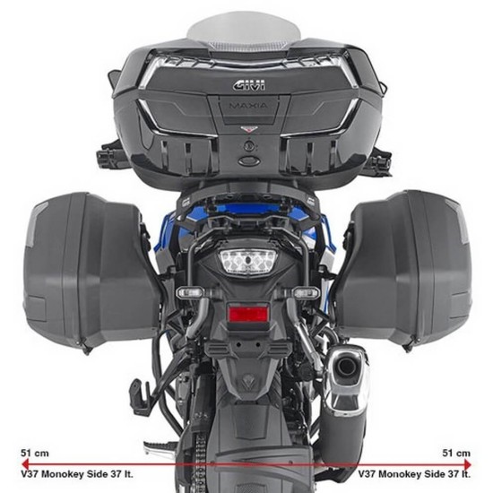 Βάσεις πλαϊνών βαλιτσών GIVI V35 / V37 / Kappa K33 Suzuki V-Strom 800/DE