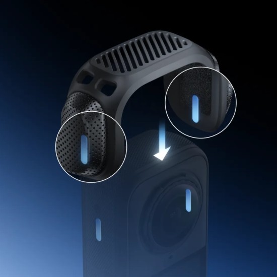 Αντιανεμικό κάλυμμα μικροφώνου Insta360 X5 Αντιανεμικό κάλυμμα μικροφώνου Insta360 X5