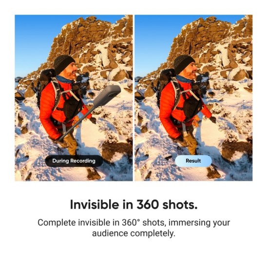 Επεκτάσιμη λαβή Insta360 Action 28-100 εκ. Επεκτάσιμη λαβή Insta360 Action 28-100 εκ.