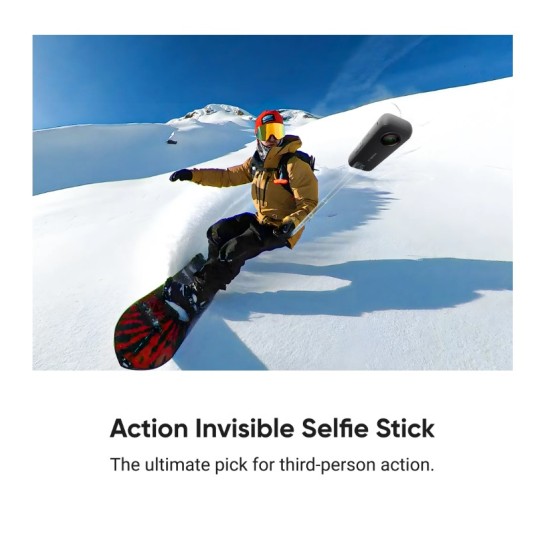 Επεκτάσιμη λαβή Insta360 Action 28-100 εκ. Επεκτάσιμη λαβή Insta360 Action 28-100 εκ.