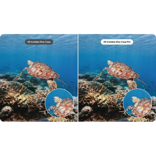 Αδιάβροχη θήκη Dive case Pro Insta360 X5 Αδιάβροχη θήκη Dive case Pro Insta360 X5