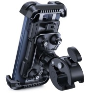 Universal βάση κινητού Lamicall με clamp και αντικραδασμικό για τιμόνι (15-40 mm)