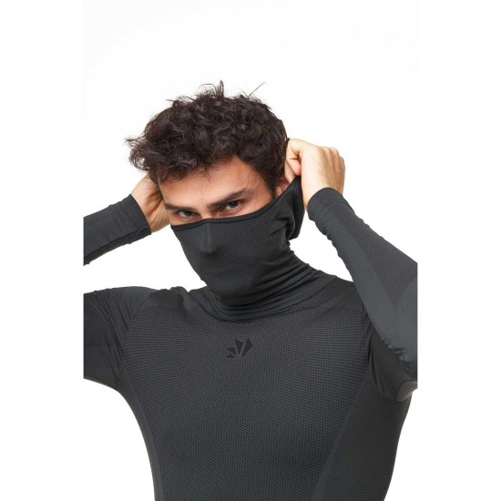 Ισοθερμική μπλούζα 4 εποχών με balaclava SIX2 TS2 DB (1ου επιπέδου) σκούρο γκρι Ισοθερμική μπλούζα 4 εποχών με balaclava SIX2 TS2 DB (1ου επιπέδου) σκούρο γκρι