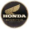 Πινακίδα στρόγγυλη με λογότυπο Honda