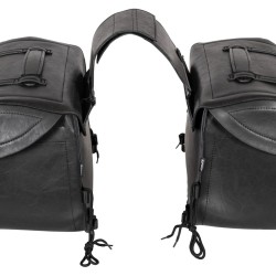 Πλαϊνά δερμάτινα σαμάρια Louis 2 x 27 lt. (δερματίνη)