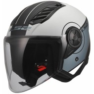 Κράνος LS2 Airflow II OF616 Cover γκρι-μπλε ματ