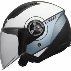 Κράνος LS2 Airflow II OF616 Cover γκρι-μπλε ματ
