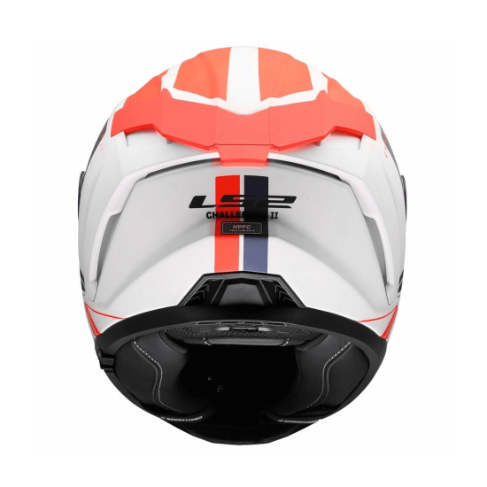 Full Face Κράνος LS2 Challenger II FF327 Titan λευκό μπλε κόκκινο ματ