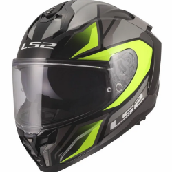 Full Face Κράνος LS2 Challenger II FF327 Viper γκρι fluo κίτρινο γυαλιστερό