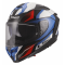 Full Face Κράνος LS2 Challenger II FF327 Viper λευκό μπλε κόκκινο γυαλιστερό