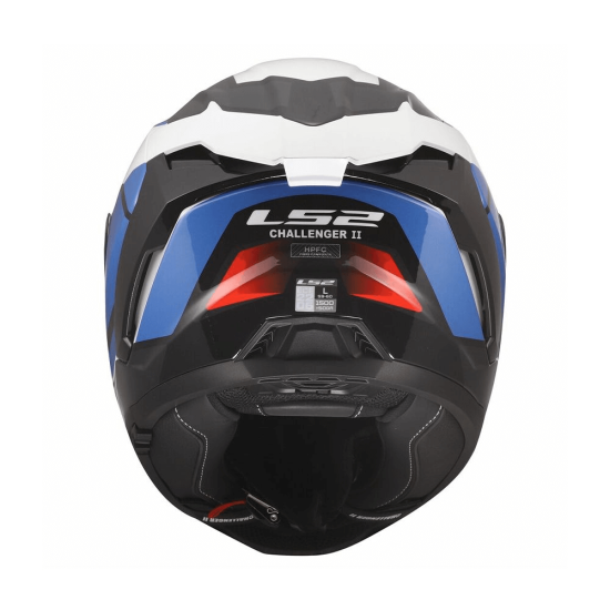 Full Face Κράνος LS2 Challenger II FF327 Viper λευκό μπλε κόκκινο γυαλιστερό