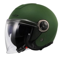 Κράνος Jet LS2 Classy OF620 πράσινο ματ