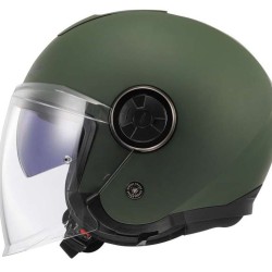 Κράνος Jet LS2 Classy OF620 πράσινο ματ