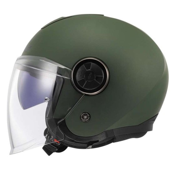 Κράνος Jet LS2 Classy OF620 πράσινο ματ