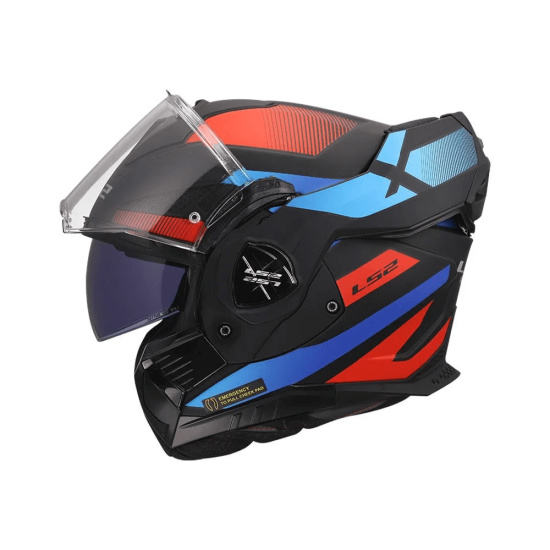 Κράνος LS2 Advant X FF901 Nova μαύρο κόκκινο μπλε ματ