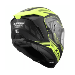 Full Face Κράνος LS2 Challenger II FF327 Dravix fluo κίτρινο ματ