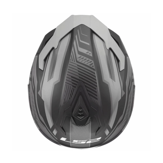 Full Face Κράνος LS2 Challenger II FF327 Dravix γκρι ματ