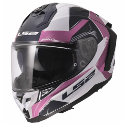 Full Face Κράνος LS2 Challenger II FF327 Flaman ροζ ματ