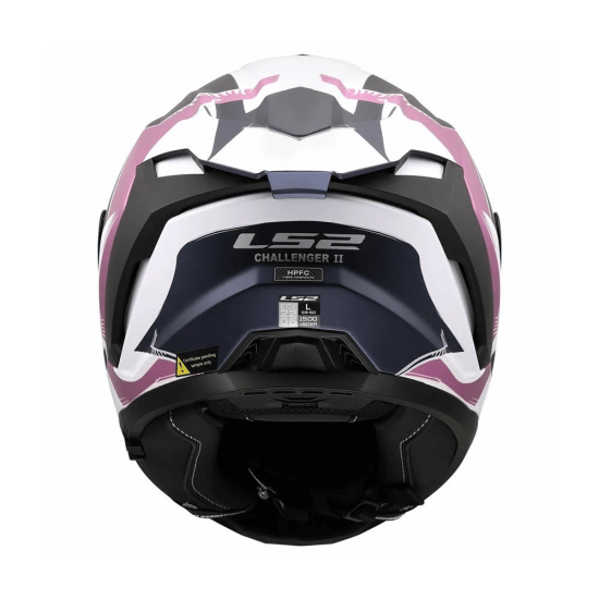 Full Face Κράνος LS2 Challenger II FF327 Flaman ροζ ματ