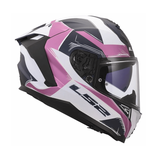 Full Face Κράνος LS2 Challenger II FF327 Flaman ροζ ματ