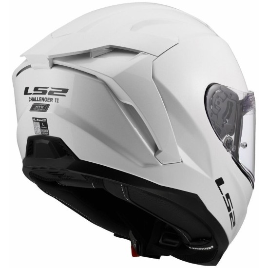 Full Face Κράνος LS2 Challenger II FF327 λευκό Full Face Κράνος LS2 Challenger II FF327 λευκό