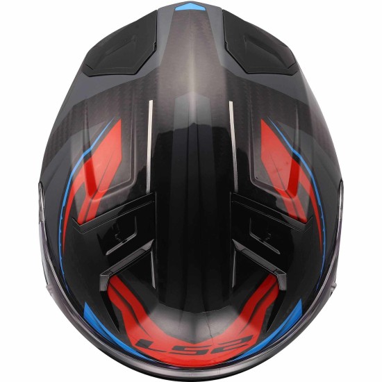 Full Face Κράνος LS2 Vector II FF811 Carbon Savage Λευκό-Μπλε-Κόκκινο Γυαλιστερό Full Face Κράνος LS2 Vector II FF811 Carbon Savage Λευκό-Μπλε-Κόκκινο Γυαλιστερό