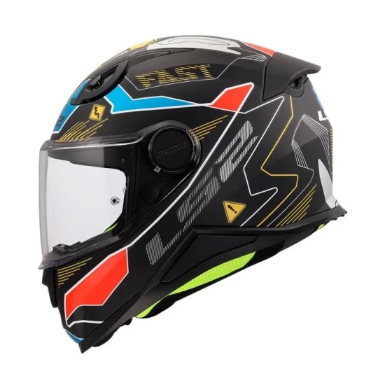 Κράνος παιδικό LS2 KID FF812 Zero γκρι-κόκκινο ματ