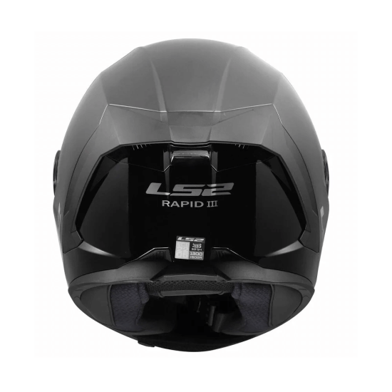 Full Face Κράνος LS2 Rapid ΙΙI FF820 μαύρο γυαλιστερό Full Face Κράνος LS2 Rapid ΙΙI FF820 μαύρο γυαλιστερό