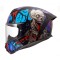 Full Face Κράνος LS2 Rapid ΙΙI FF820 Zombie II Μαύρο-Κόκκινο-Μπλε γυαλιστερό