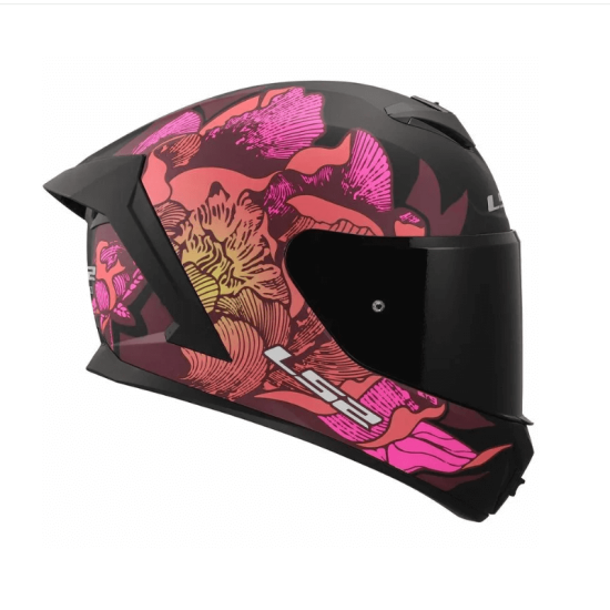 Full Face Κράνος LS2 Rapid ΙΙI FF820 Poppies II μαύρο-ρόζ ματ Full Face Κράνος LS2 Rapid ΙΙI FF820 Poppies II μαύρο-ρόζ ματ
