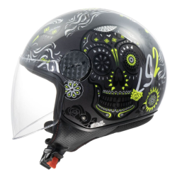 Κράνος LS2 Sphere Lux II OF558 Maxca μαύρο-fluo κίτρινο γυαλιστερό Κράνος LS2 Sphere Lux II OF558 Maxca μαύρο-fluo κίτρινο γυαλιστερό