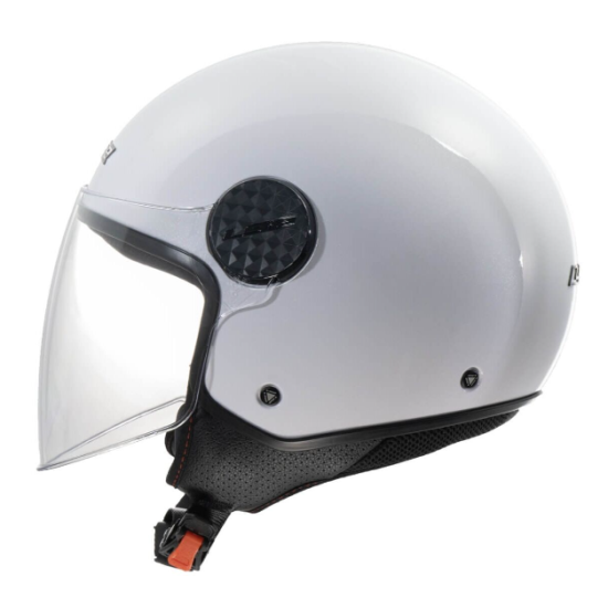 Κράνος LS2 Sphere Lux II OF558 Λευκό Γυαλιστερό Κράνος LS2 Sphere Lux II OF558 Λευκό Γυαλιστερό