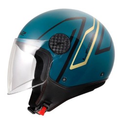 Κράνος LS2 Sphere Lux II OF558 Minim Μπλε-Πετρολ Γυαλιστερο