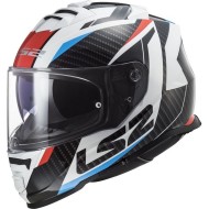 Full Face Κράνος LS2 Storm II FF800 Racer μπλε-κόκκινο