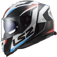Full Face Κράνος LS2 Storm II FF800 Racer μπλε-κόκκινο