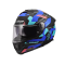 Full Face Κράνος LS2 Stream ΙΙ FF808 Mika Ματ Μαυρο Μπλε